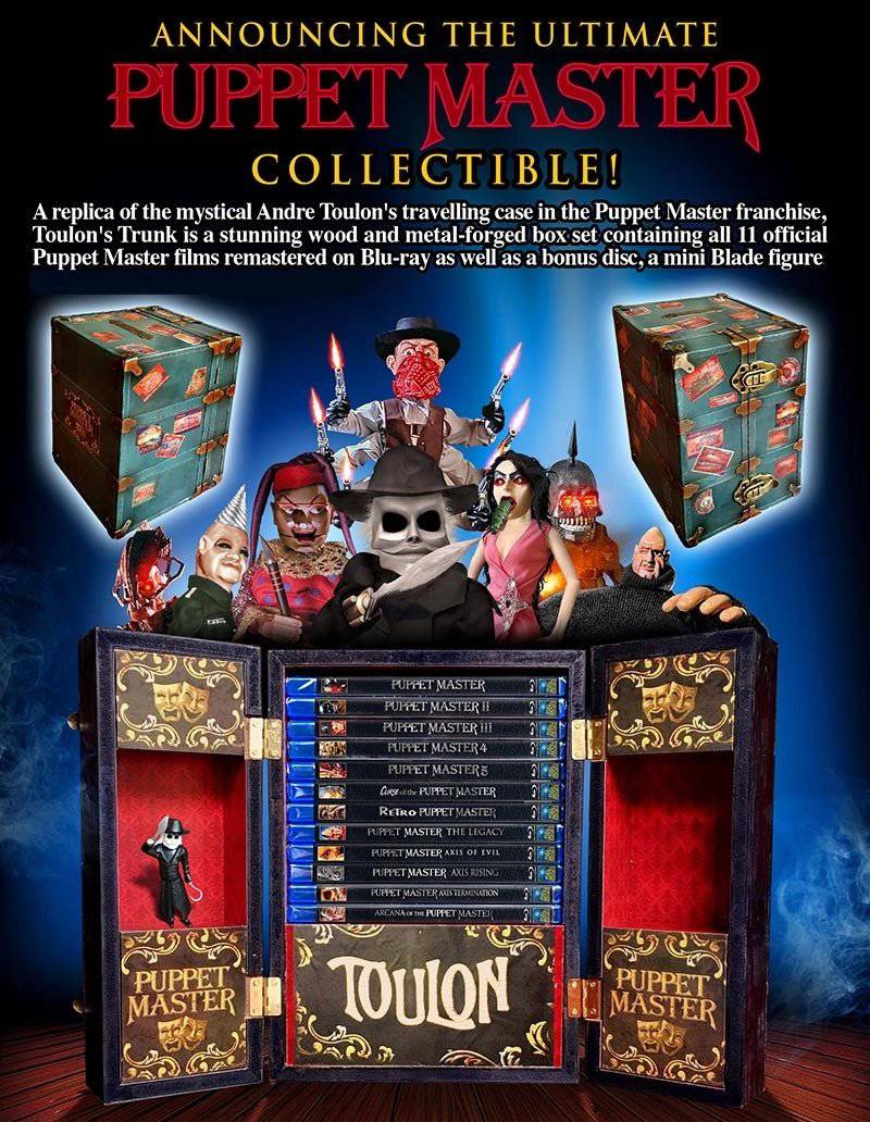 PUPPET MASTER BOX SET shops SEALED Blu-Ray